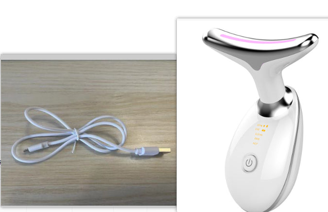 Thermal Neck Lifting And Tighten Massager Electric Microcurrent Wrinkle Remover